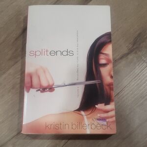 Split Ends by - White Cover Coffee Table Book